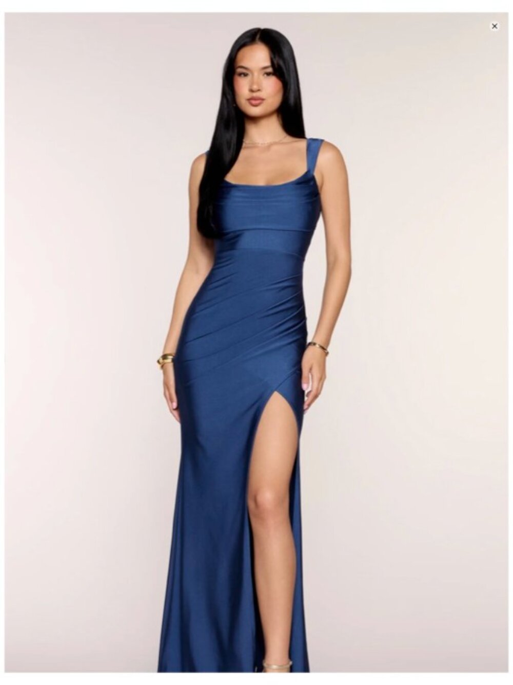 Denim Blue windsor floor length gown Size XS